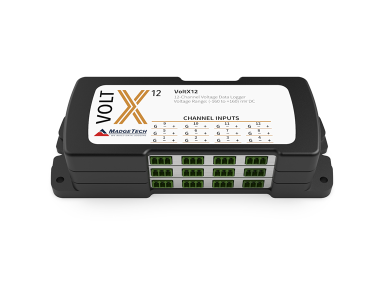 bộ gi dữ liệu điện áp DC 12 kênh VoltX12